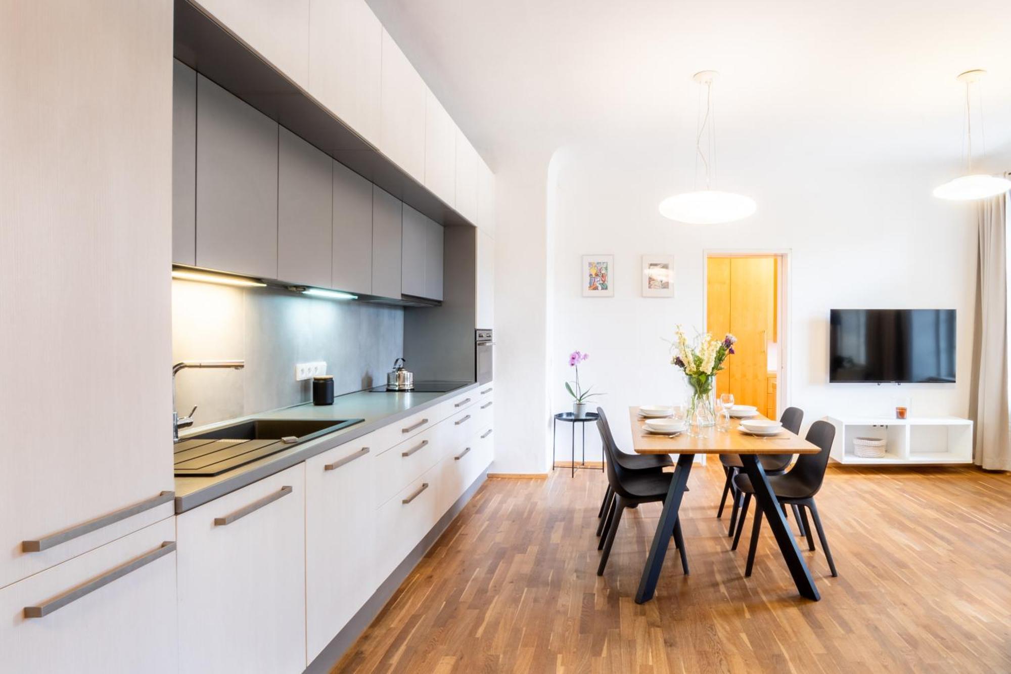 River View Apartment Praga Exterior foto