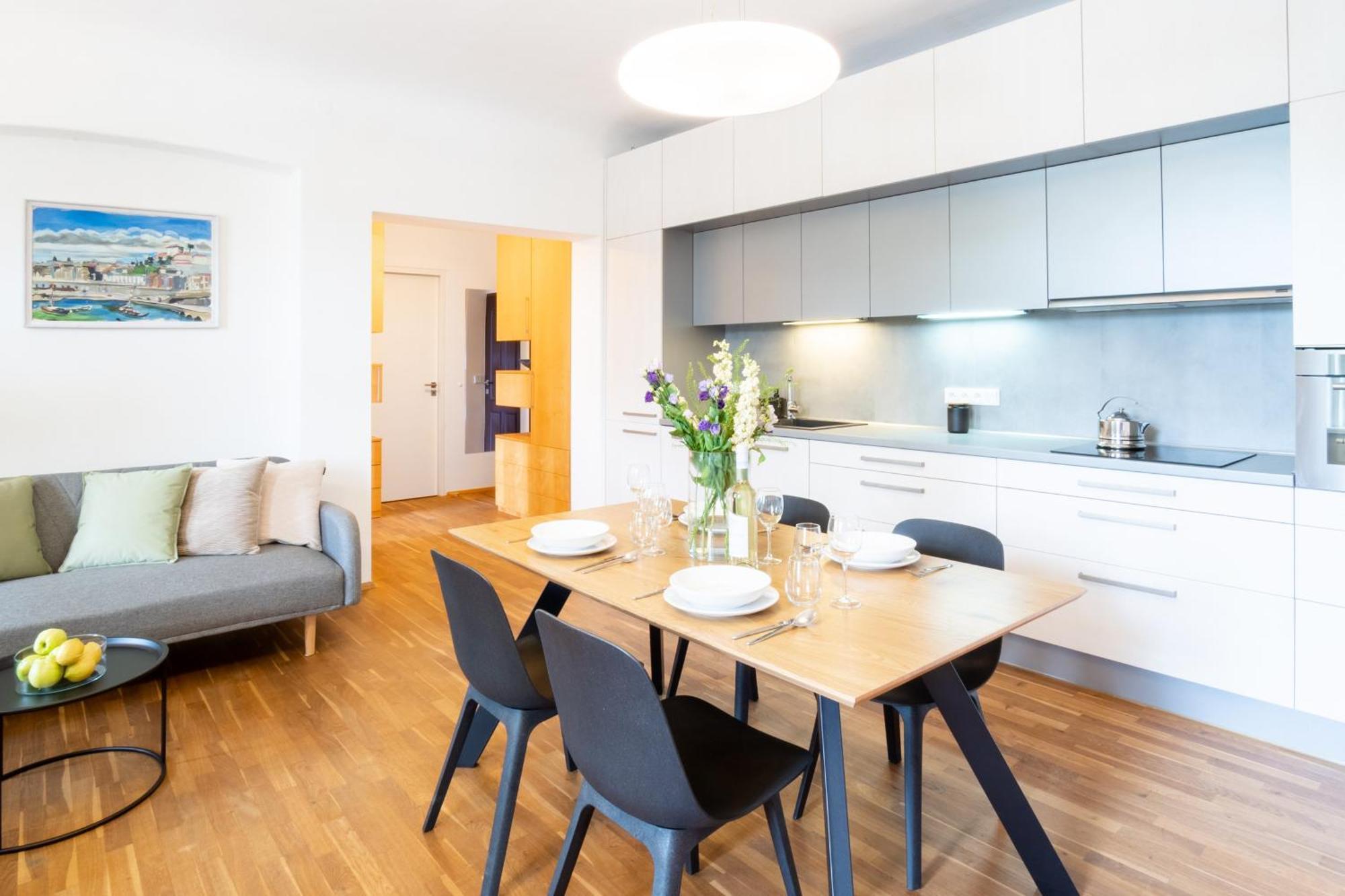 River View Apartment Praga Exterior foto